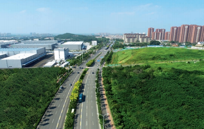 濟(jì)南市鳳岐路道路建設(shè)工程，南起經(jīng)十東路，北至飛躍大道，